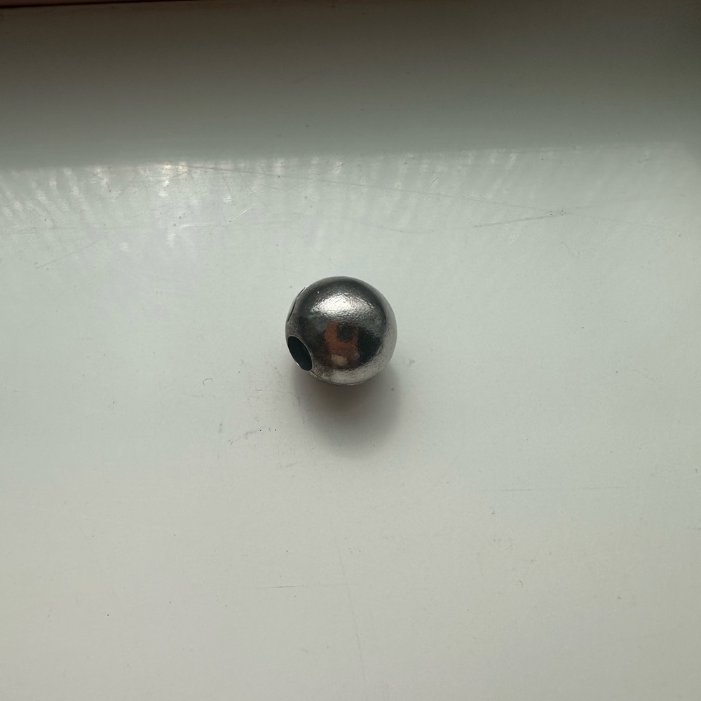 Pandora Black Rhodium Sphere Clip Rare